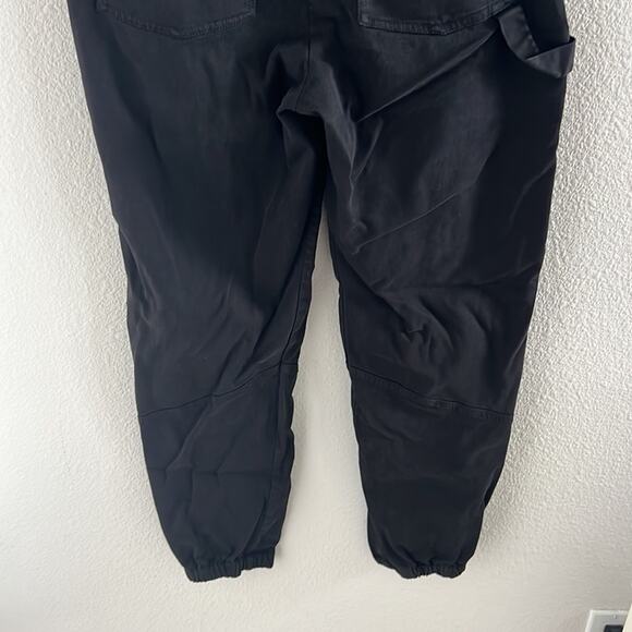 Young Fabulous & Broke Black Cargo Jogger Pants Cinched Waist and Ankles Medium - Picture 9 of 10